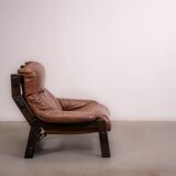 Canapé et fauteuil brutalistes hollandais conçus par Gerard Van den Berg pour Montis, vers 1980