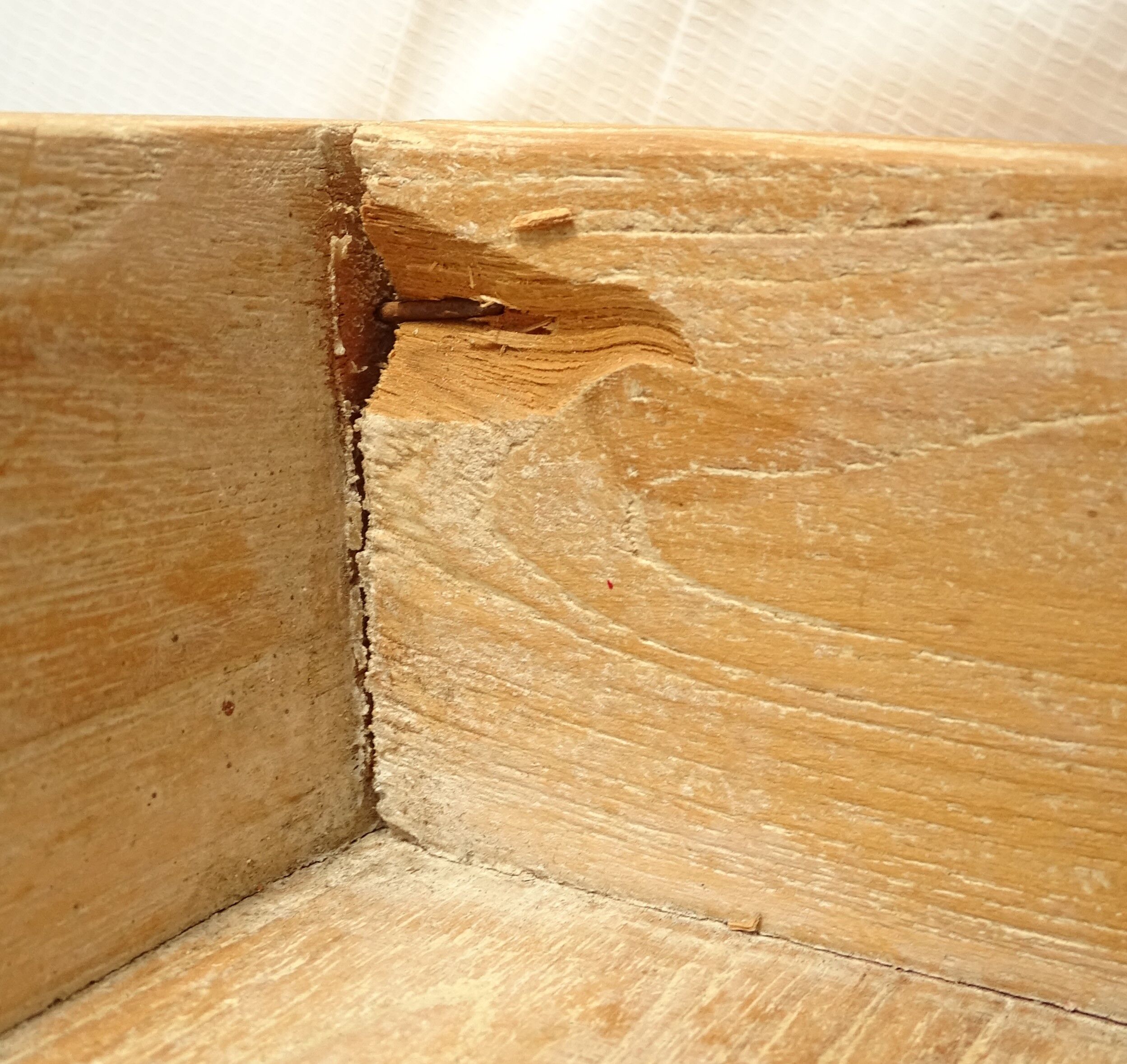 Solid wood bakery tray