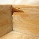 Solid wood bakery tray