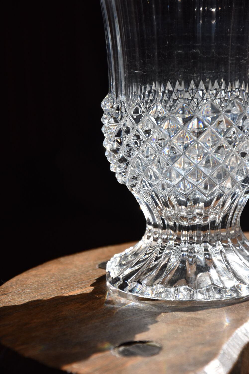 Crystal vase
