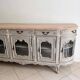 buffet enfilade ancien au style Louis XV