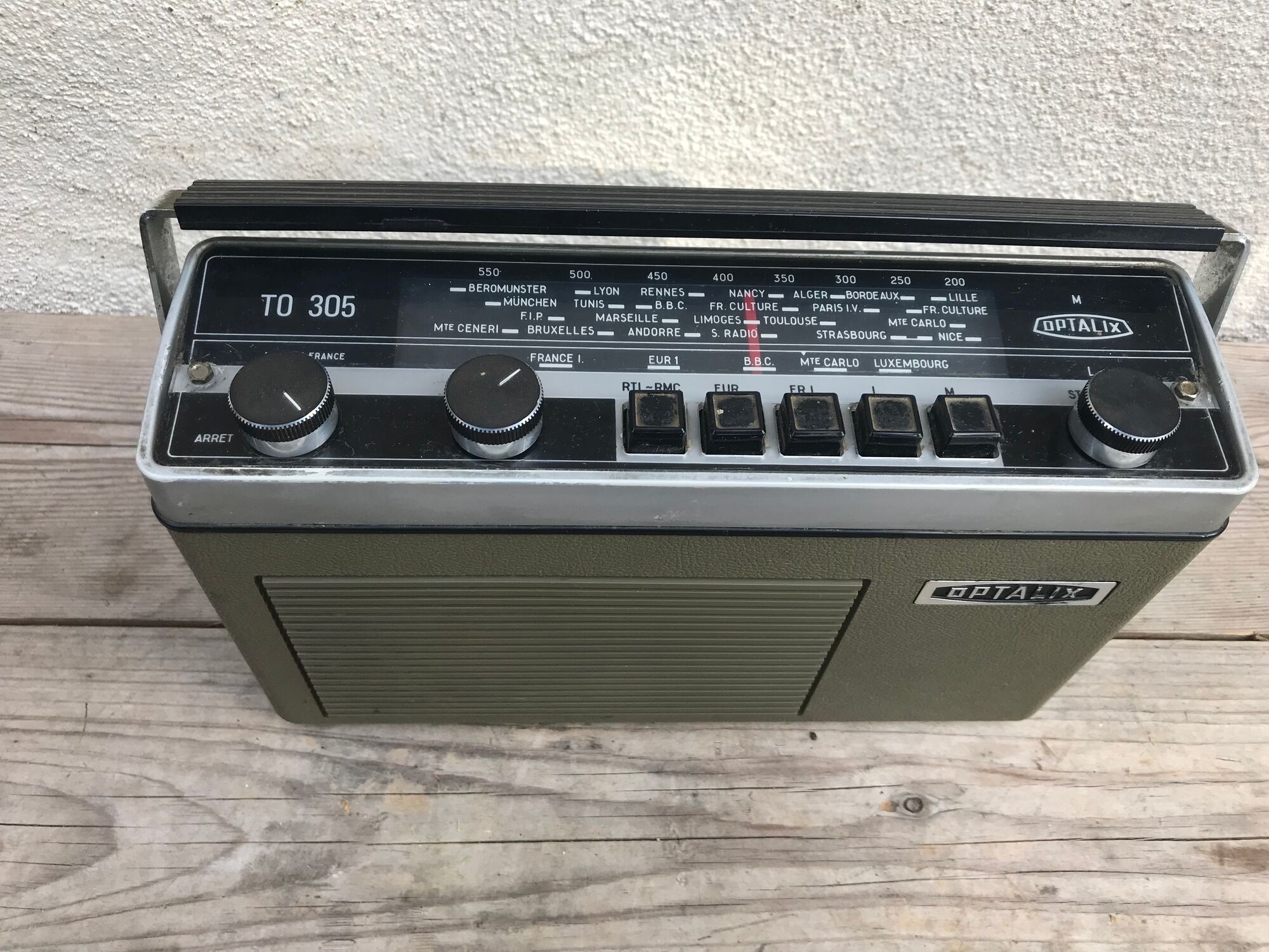 Former Radio Portable Optalix TO305