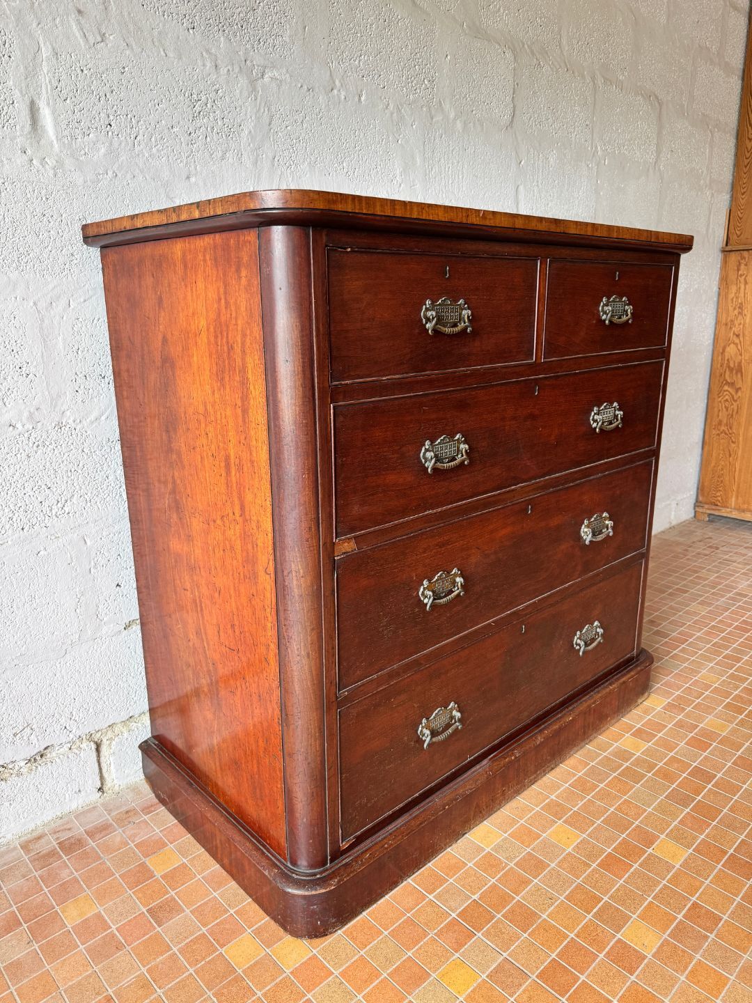 Commode anglaise en acajou