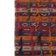 Vintage Turkish handmade rug 141x181 cm