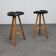 Pair of “Heidistool” barstools by Sebastian Wrong for Established & Sons, 2008