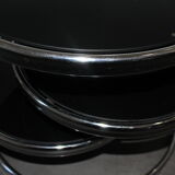 GLASS COFFEE TABLE, SWIVEL LEITMOTIV LOUNGE TABLE, design