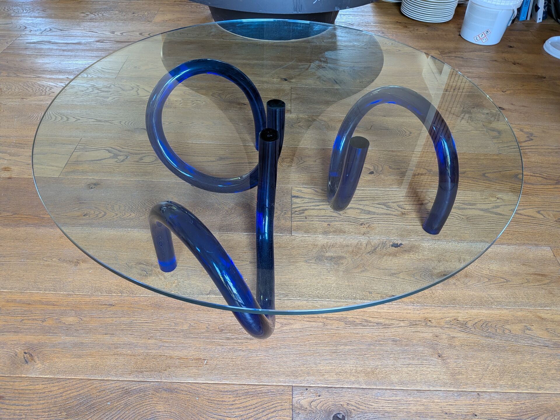 Murano glass table Roche Bobois