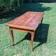 Louis XV style farmhouse table in solid wood - 175 cm