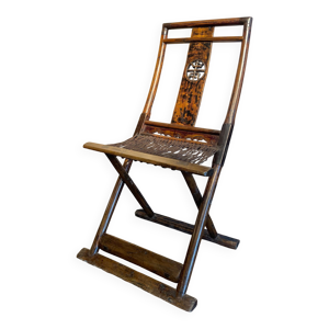 chaise ancienne pliante