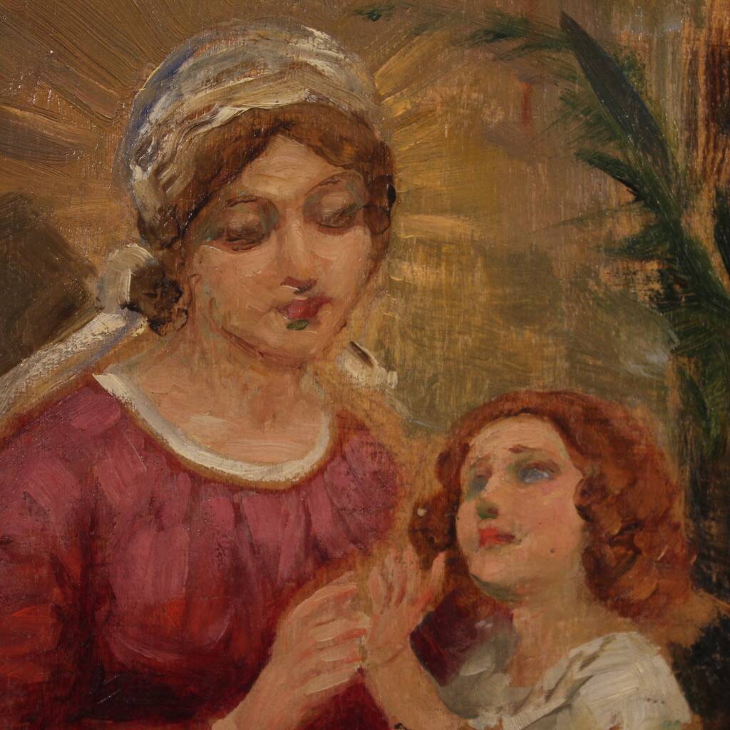 20th century painting signed Grassis G.