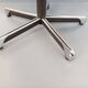 Vintage Steelcase Strafor office chair in chrome and fabric from the 70s