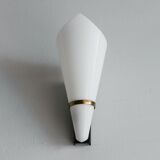 Appliques des années 50 - Plexiglas et laiton - Appliques murales - Stilnovo Arteluce Stilux