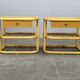 Pair of bamboo bedside tables by Kenneth Bergenblad for DUX, 1960s