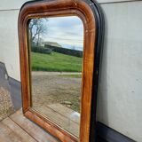 Wood Mirror and Stuk Brown and Black