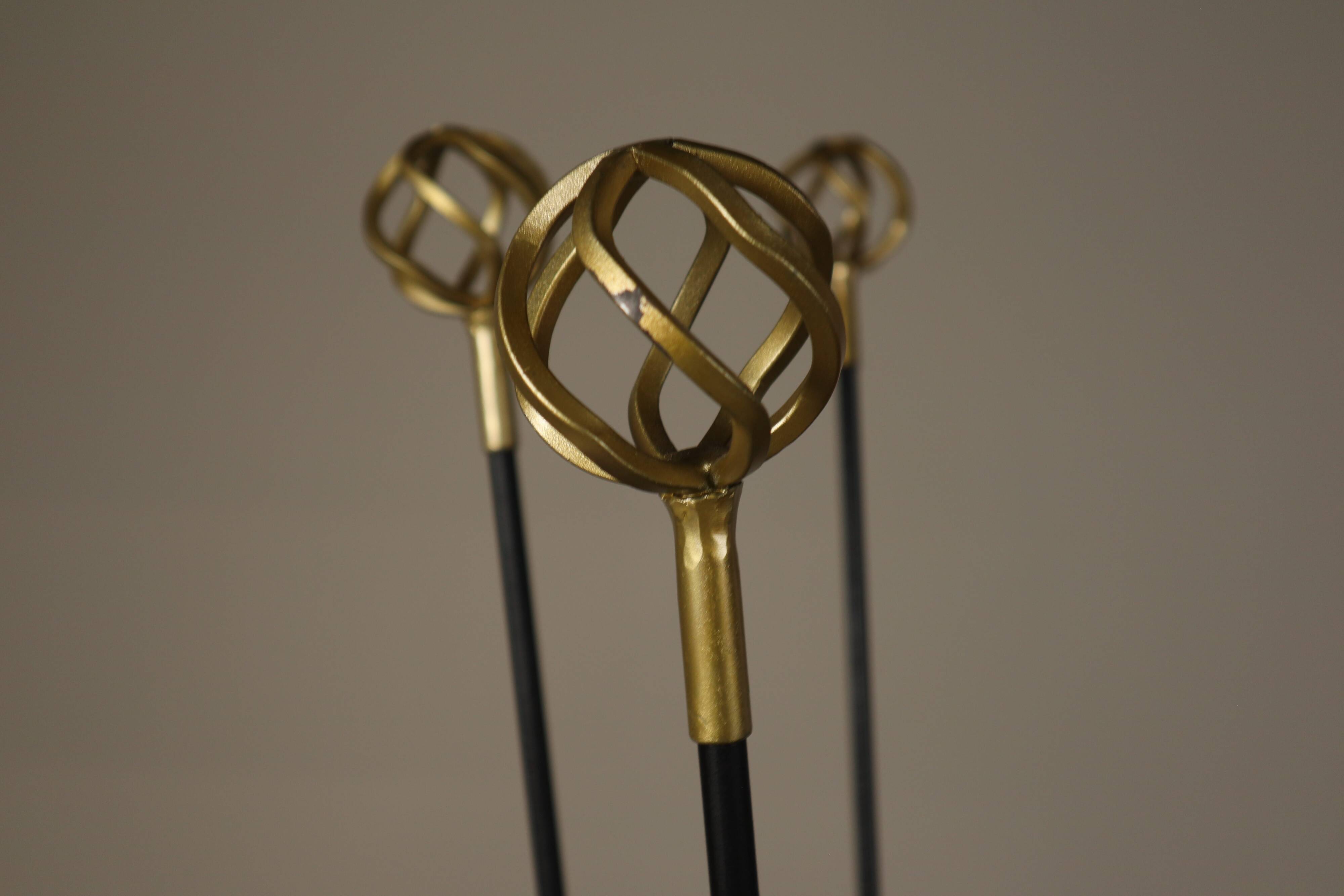 Freestanding Coat and Hat Stand in the Style of Roger Féraud