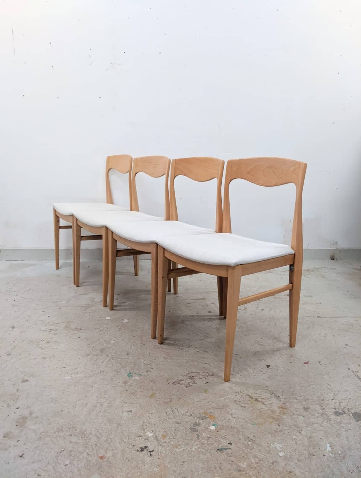Set of 4 Scandinavian chairs