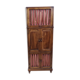 Former radio and music locker furniture