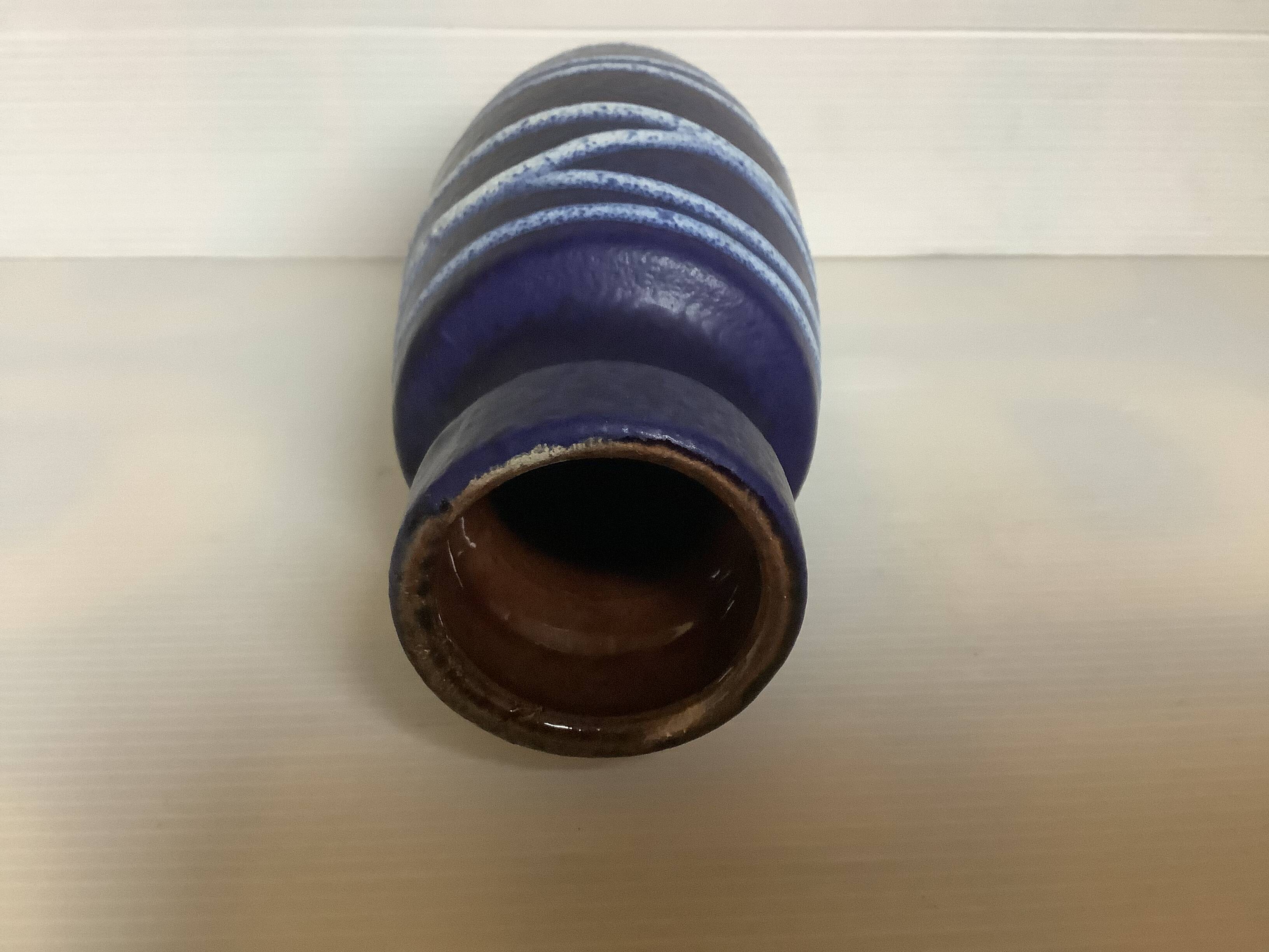 Blue vase West Germany