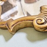 Vintage baroque style gold resin mirror