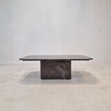 Granite coffee table, 1980s