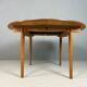 Hans J. Wegner round PP70 extendable dining table for Andreas Tuck, Denmark 1970