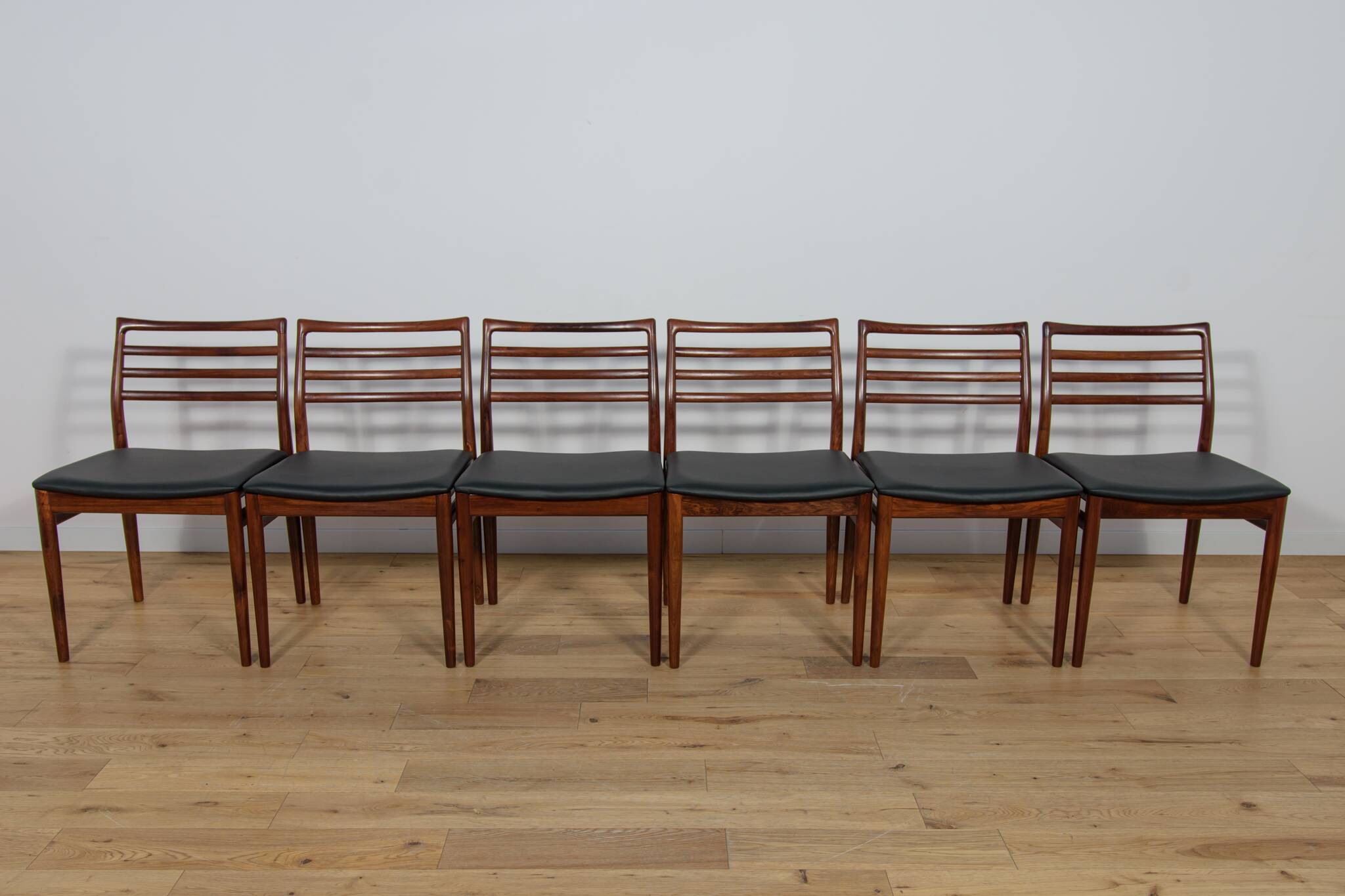 Mid Century Rosewood Dining Chairs by Erling Torvits for Sorø Stolefabrikta, Danmark,  1960s, Set of