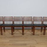Mid Century Rosewood Dining Chairs by Erling Torvits for Sorø Stolefabrikta, Danmark,  1960s, Set of