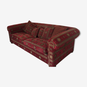 Washington fabric sofa "Alchemist" red