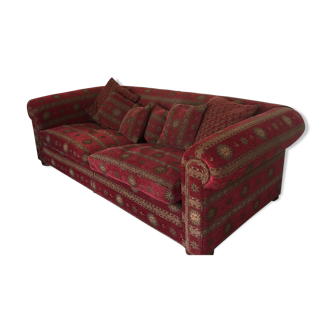 Washington fabric sofa "Alchemist" red