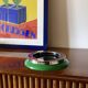Sergio Asti, mod.4635 green ashtray / catchall, Kartell Italy 1967