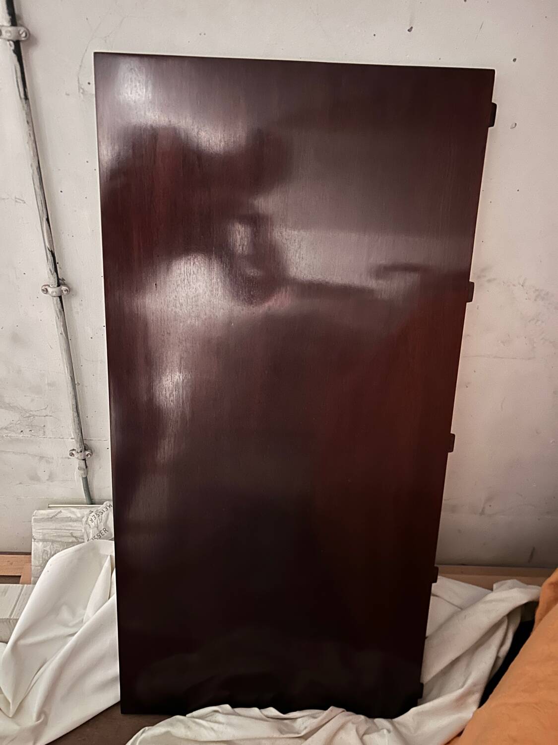 Antique Georgian twin pedestals dining table and 10 chairs