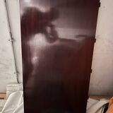 Antique Georgian twin pedestals dining table and 10 chairs