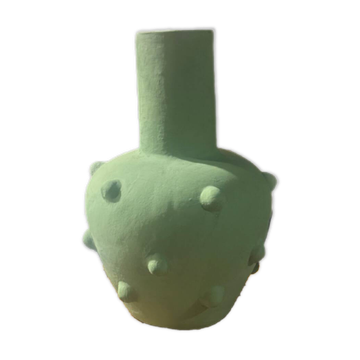 Green vase