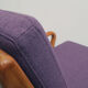Fauteuil violet 1950