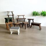 Tabouret de traite vintage