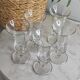 Vintage liqueur glasses