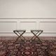 2x Eichholtz side table Criss Cross