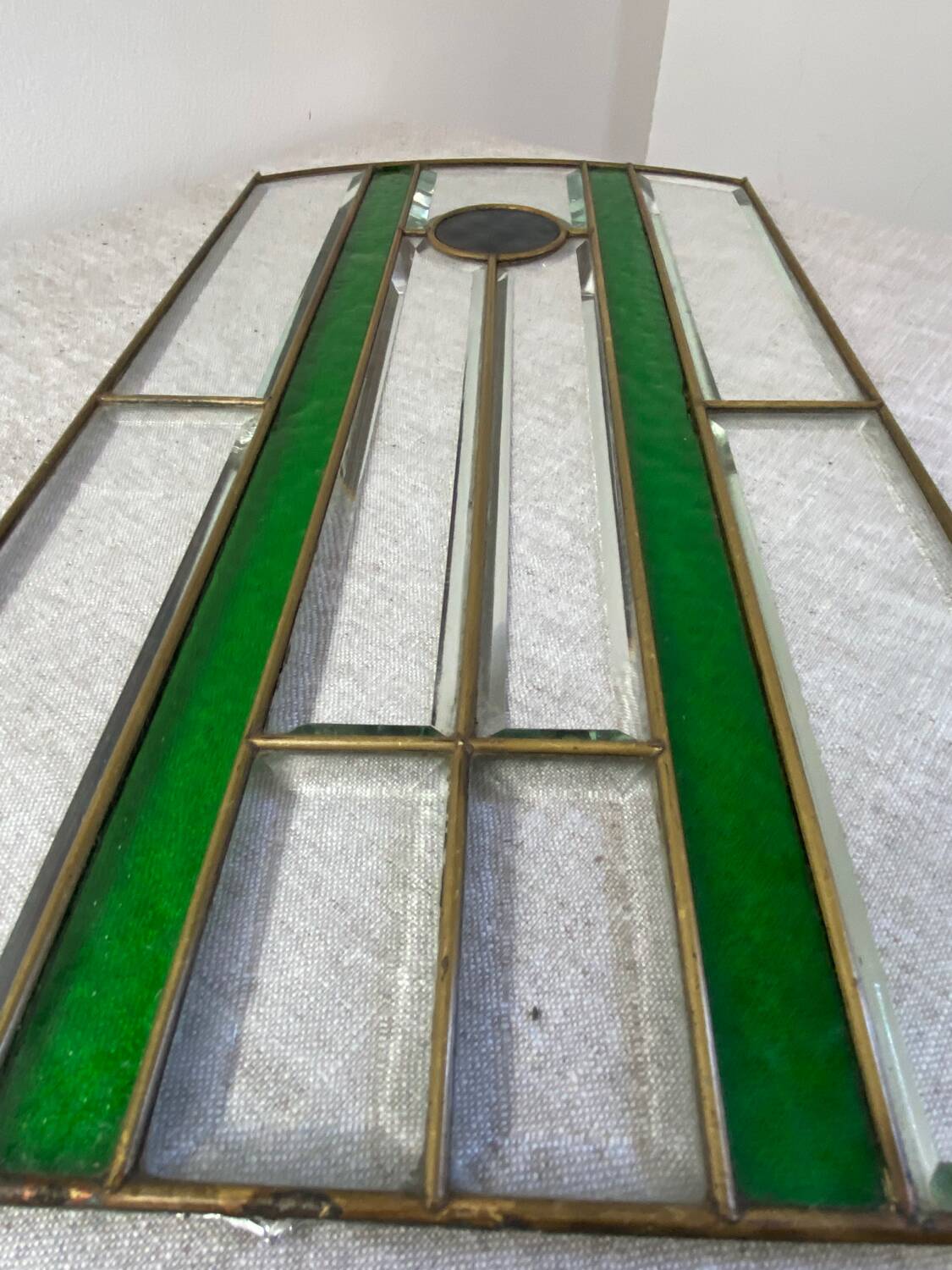 Stained glass beveled and cabochon