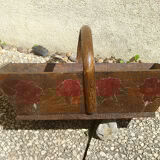 farm basket, harvest, old