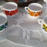 4 large Lotus Arcopal chocolate cups