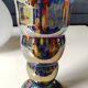 Boho chic iridescent/Iridescent vase. Millefiori. Wilhelm Kralik