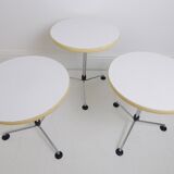 Vintage trio of side tables / nest of tables by brabantia
