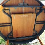 Extendable round table 120 to 170 cm