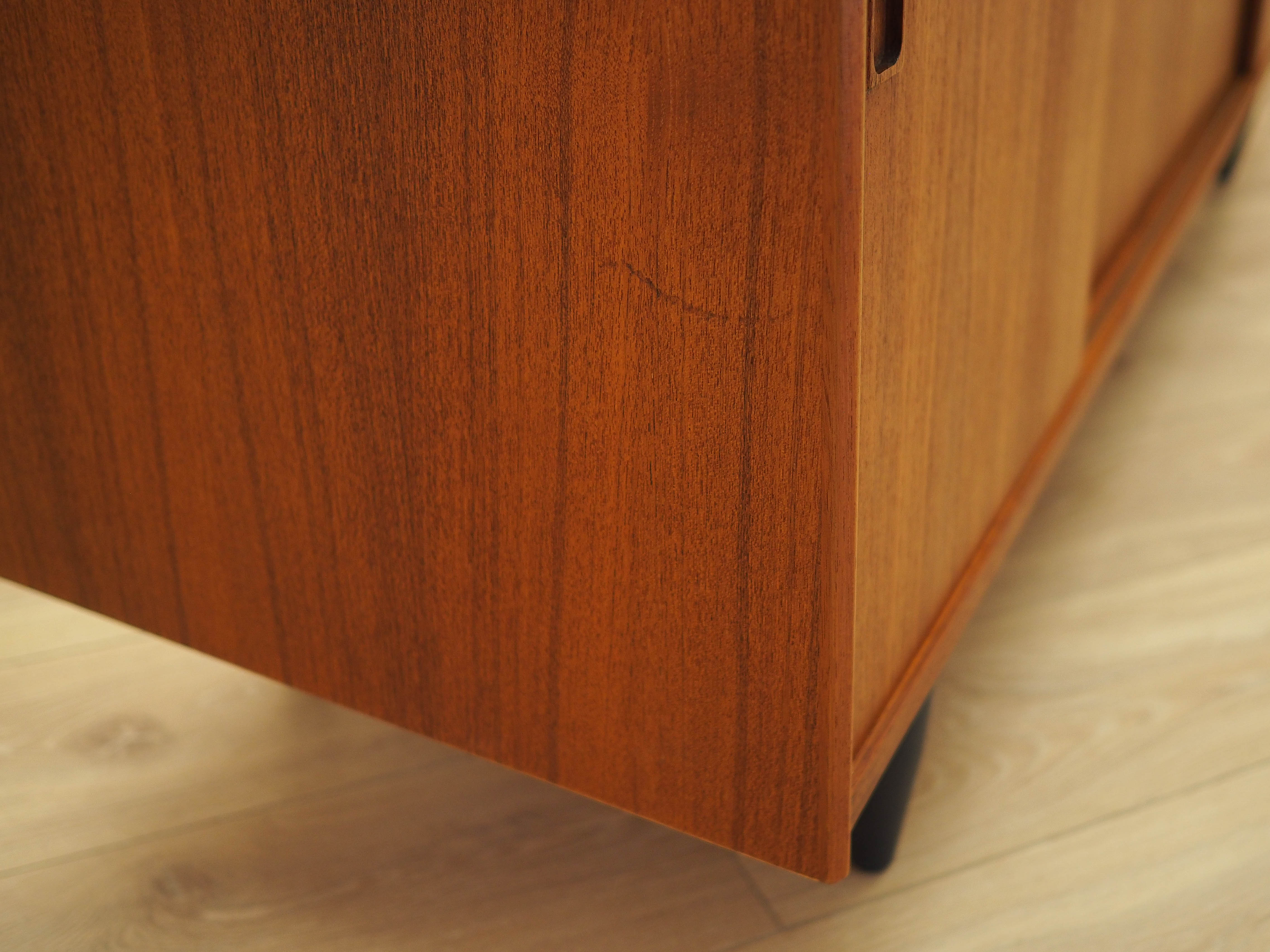 Teak sideboard, Danish design, 1970s, made in Denmark