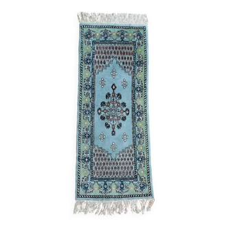 Handmade Kairouan Berber rug 163x66cm