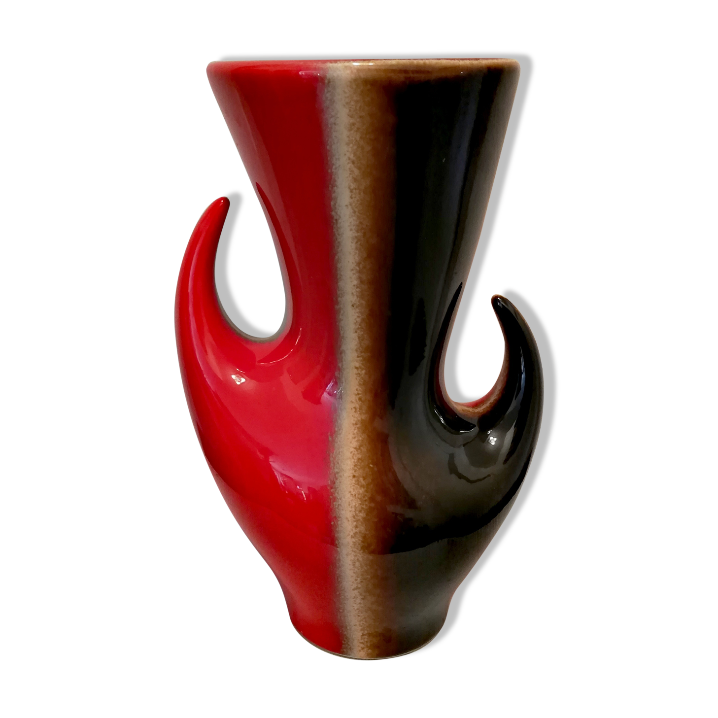 Ceramic vase produced Verceram 50-60 years