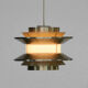 Hanging light "Trava" by Carl Thore for Granhaga, Sweden 1970s