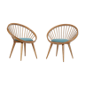 Pair of Scandinavian armchairs 1950