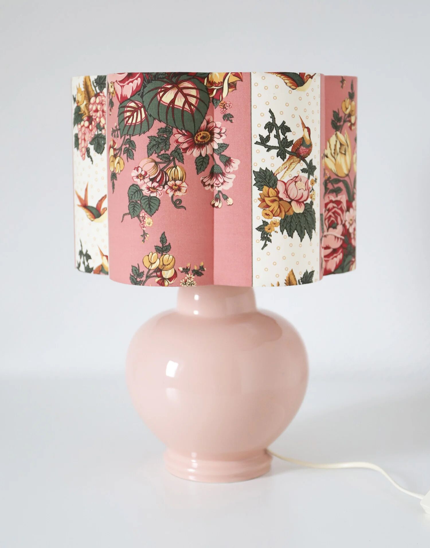 Abat-jour forme fleur Flora "Ormois"