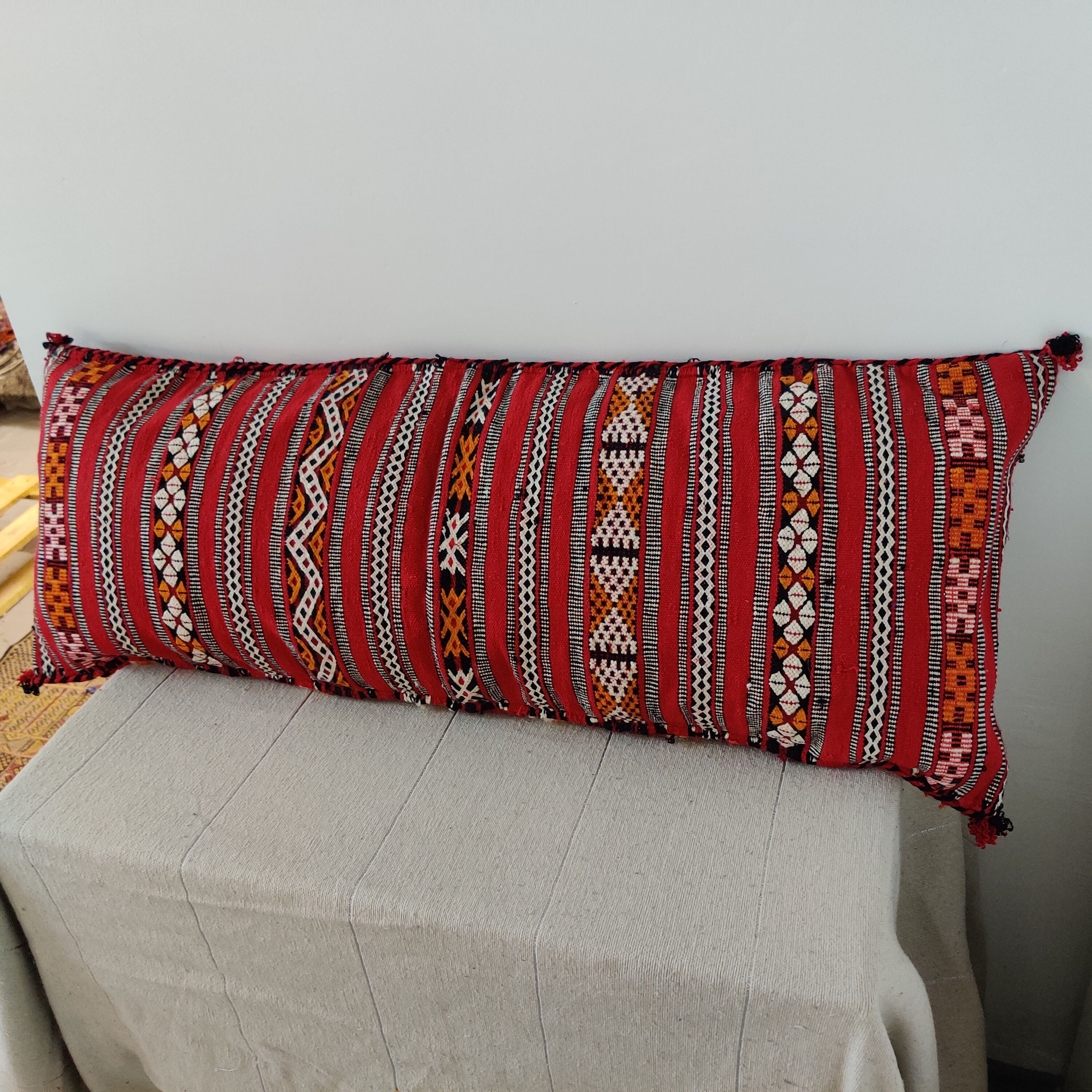 Long berber cushion moroccan vintage